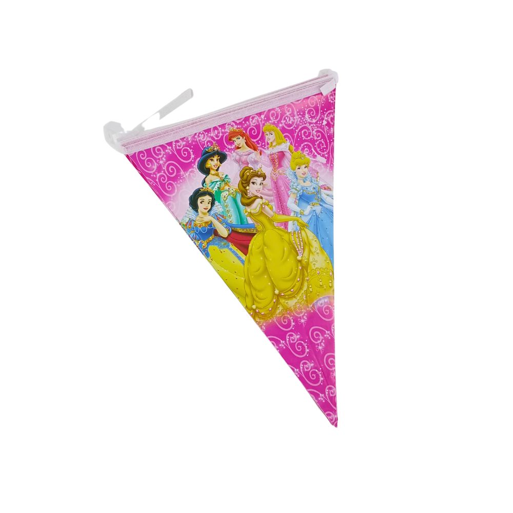 Disney Princess Birthday Party Flags 10pc